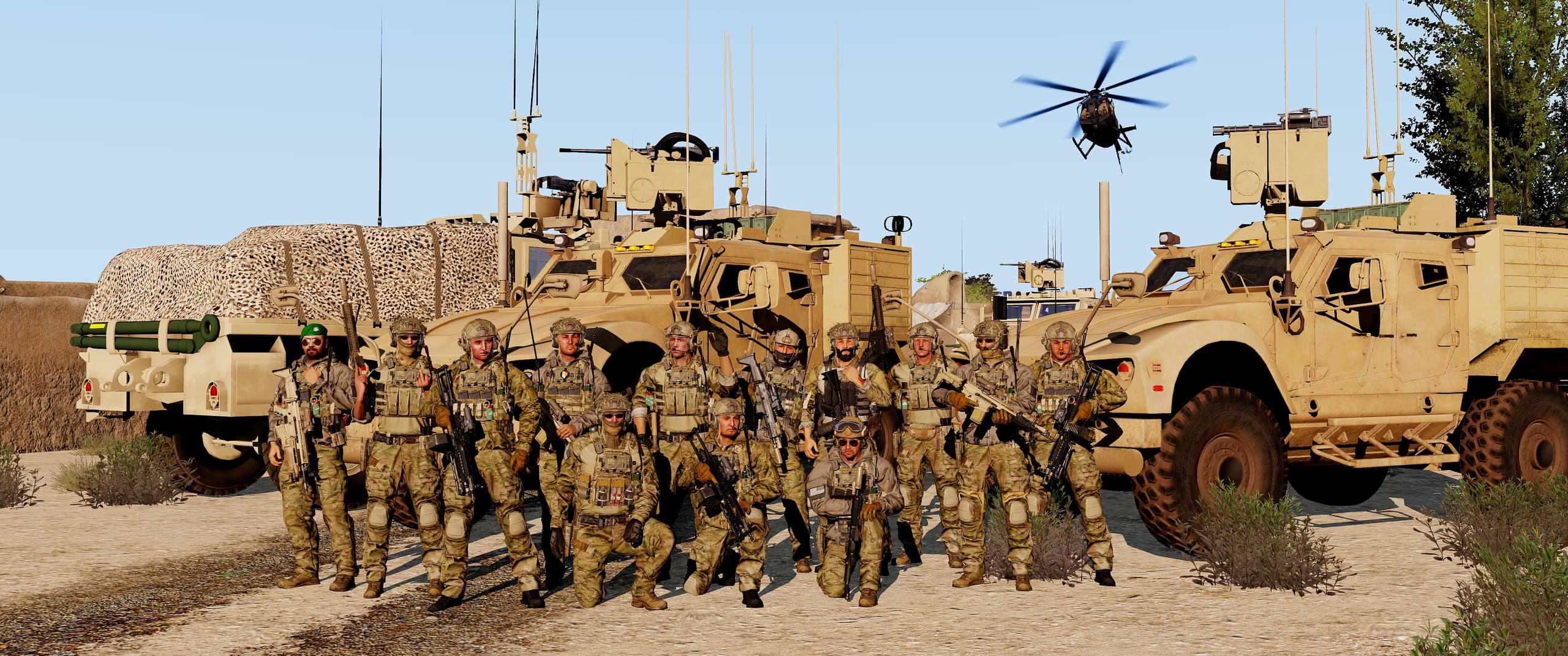 Operation Forest Thunder campaign artwork