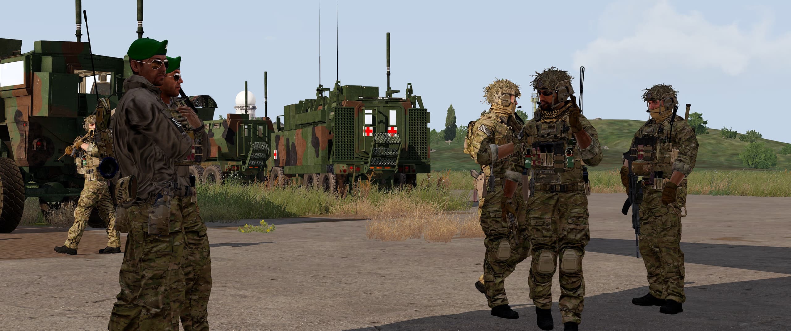 Operation Steadfast Guardian campaign artwork